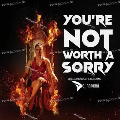 Youre Not Worth A Sorry - DJ Paroma album cover 