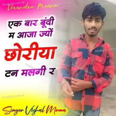 एक बार बूंदी म आजा ज्यों छोरीया टन मलगी र - Singer Vishal Meena album cover 